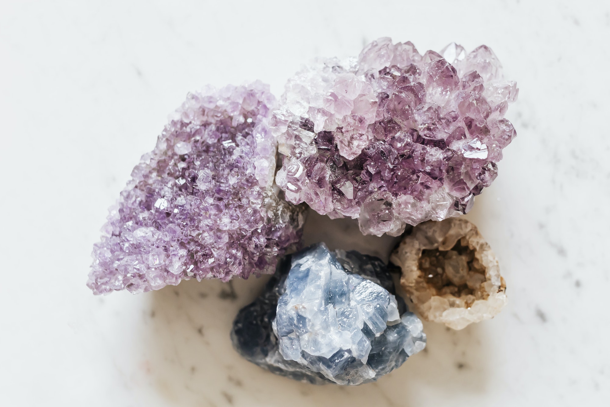 Amethyst healing crystals